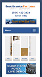 Mobile Screenshot of bestgraniteforless.com
